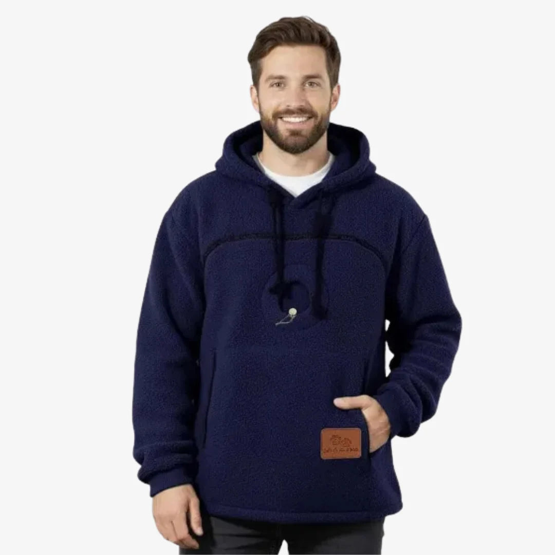 Cozy Cat Pouchie Hoodie – Wearable Pet Carrier