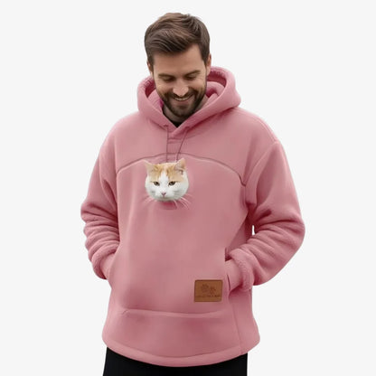 Cozy Cat Pouchie Hoodie – Wearable Pet Carrier