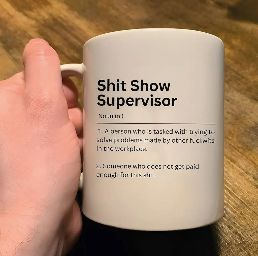 Funny Supervisor Mug
