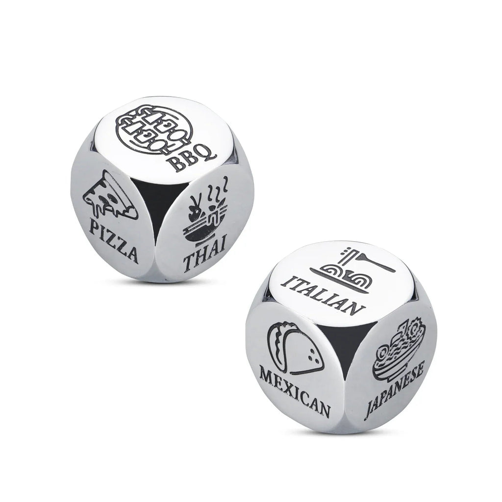 2PCS Food Decision Dice