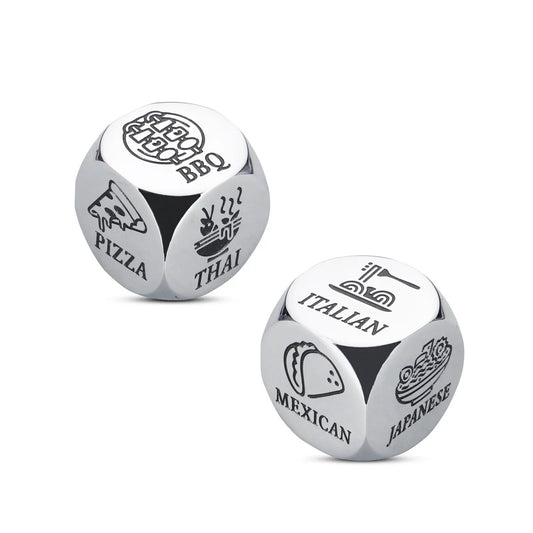 2PCS Food Decision Dice